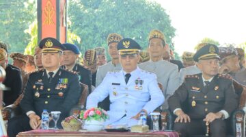 *Kapolres Tulang Bawang Barat Hadiri Upacara HUT ke-16 Kabupaten Tubaba, Meneruskan langkah Menuju Tubaba*