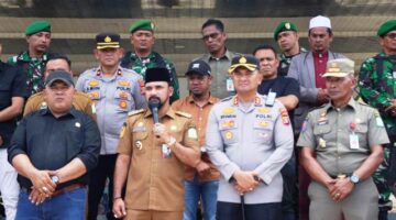 Polres Aceh Timur Kawal Penyampaian Aspirasi Warga Secara Humanis