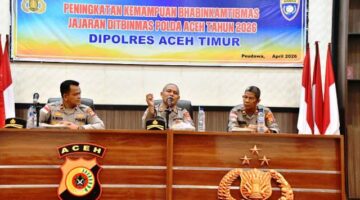 Ditbinmas Polda Aceh Gelar Katpuan Bhabinkamtibas Polres Aceh Timur