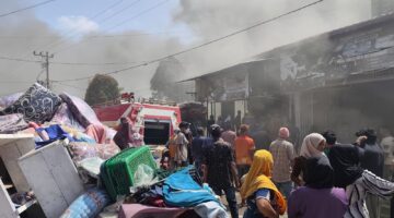 Kebakaran Toko Kain di Tanah Jambo Aye, Kerugian Capai Rp3 Miliar