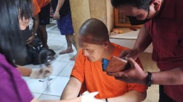 Sidokkes Polres Pelabuhan Tanjung Priok, Laksanakan Pemeriksaan Kesehatan Bagi Tahanan