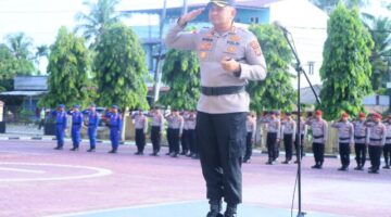 Kapolres Aceh Timur Pimpin Upacara Hari Kesadaran Nasional, Perkuat Disiplin dan Tanggung Jawab Personel