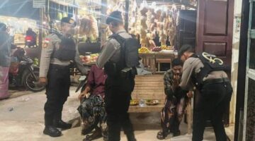Patroli Presisi Satsamapta Polres Aceh Timur Menyisir Malam, Warga Pun Nyaman