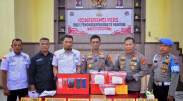 Dukung Program Asta Cita Presiden, Polres Langsa Berhasil Ungkap Kasus 3 Kg Sabu
