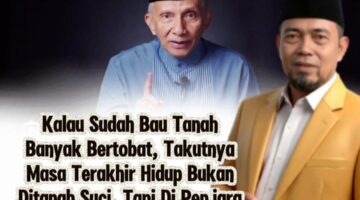 Dinilai Langgar UU ITE, Ketum PW-FRN Agus Flores Minta Polisi Periksa Amien Rais Terkait Dugaan Fitnah Presiden Prabowo