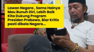 Dari Rasa Takut ke Suara Kritis: Kisah Agus Flores Kini Berdiri Tegas Dukung Program Negara