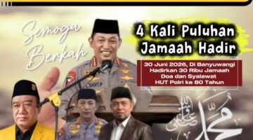 Doa Menggema Lintasi Nusantara, Ritual Spiritual HUT Polri Karya R. Mas Agus Rugiarto Siap Puncak 2026