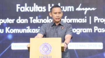 Dirressiber Polda Sumut Beri Kuliah Umum Di UMSU, Bahas Ancaman Nyata Kejahatan Siber Di Era Digital