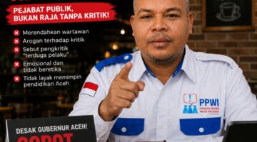 Foto: Ketua PWI Aceh Timur