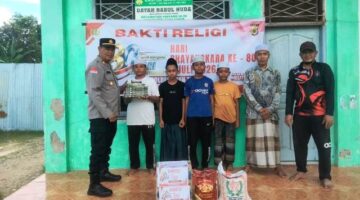 Bhakti Religi Hari Bhayangkara Ke – 80, Polsek Simpang Ulim Perkuat Sinergi dengan Dayah