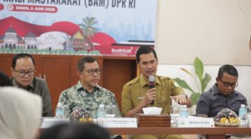 Terima Kunjungan BAM DPR RI, Sekda Aceh Dorong Penyelesaian Tuntas Persoalan Warga Eks Blang Lancang-Rancong