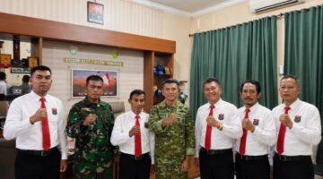 Dandim 0117/Aceh Tamiang Receives Courtesy Visit from DPC BAI Aceh Tamiang, Strengthening Synergy for Post-Flood Community Recovery