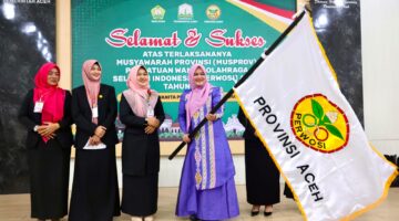 Mukarramah Fadhlullah Terpilih Aklamasi Pimpin PERWOSI Aceh Periode 2026–2030