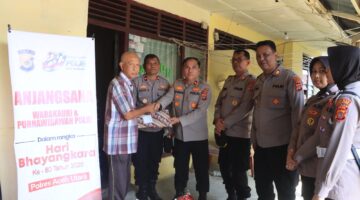 Anjangsana Hari Bhayangkara Ke-80, Polres Aceh Utara Rajut Kepedulian dan Momentum Silaturahmi