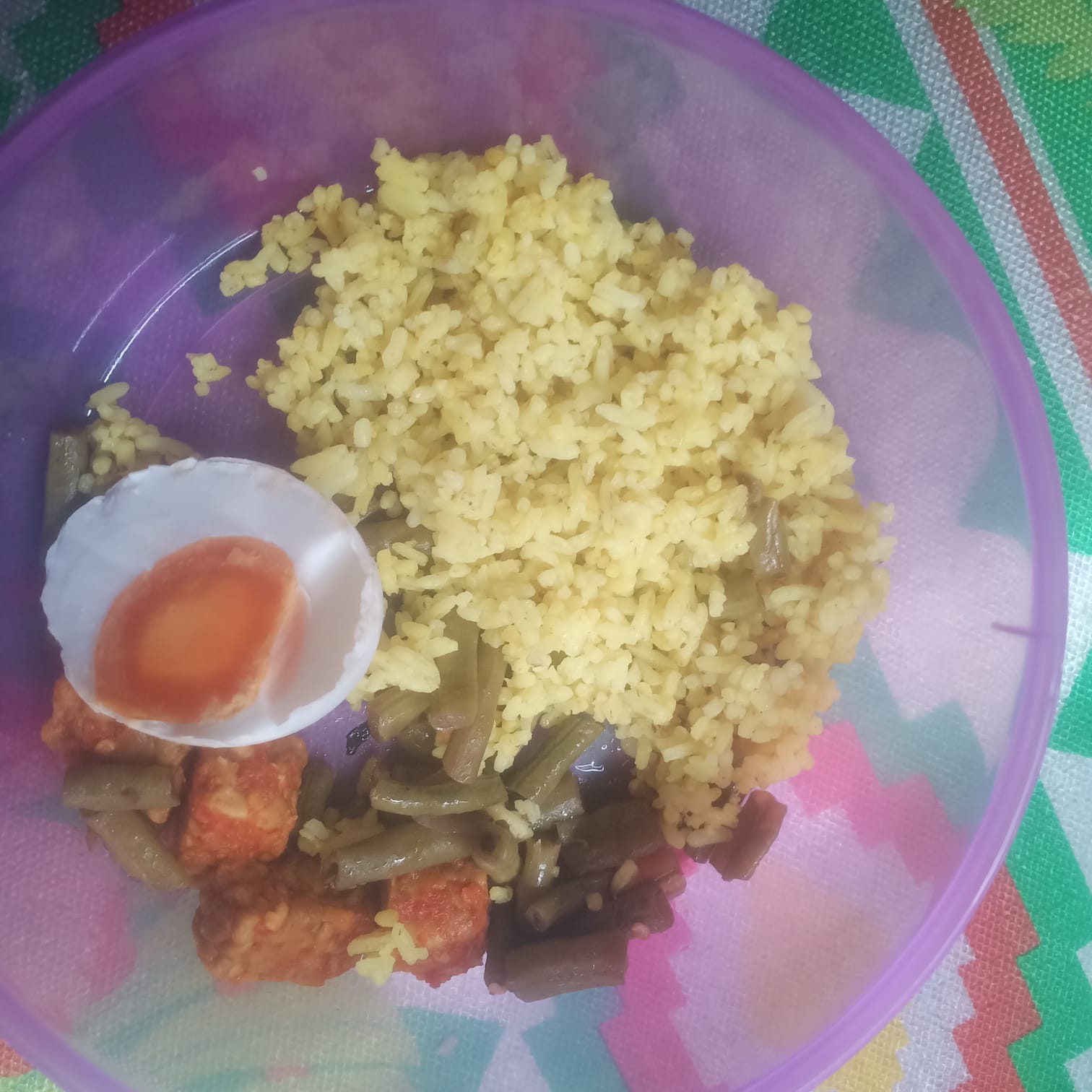 Foto: Menu MBG di Desa Mee Meurah Mulia