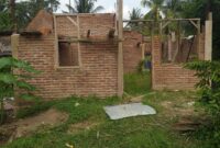 Foto: Kondisi Bantuan Rumah Perkim Aceh Yang Diduga Mangkrak di Tanah Pasir