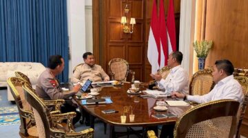 Presiden Prabowo Panggil Kapolri ke Istana, Bahas Kamtibmas hingga Hari Bhayangkara ke-80