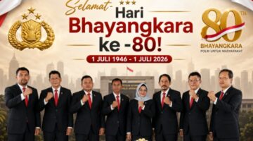 Jajaran Pengurus DPC BAI Aceh Tamiang Sampaikan Ucapan Selamat Hari Bhayangkara ke-80 Tahun 2026