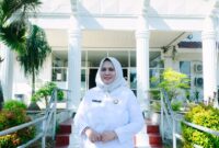 Foto: Direktur RSUD Cut Meutia, dr. Syarifah Rohaya, Sp.M.,