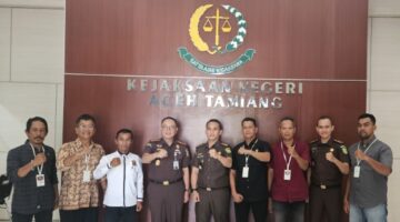 Aceh Tamiang District Prosecutor’s Office Receives Courtesy Visit from BAI Aceh Tamiang, Building New Hope for the Community
