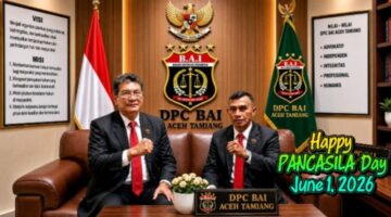 DPC BAI Aceh Tamiang Conveys the Meaning of Pancasila Day for Flood-Affected Communities
