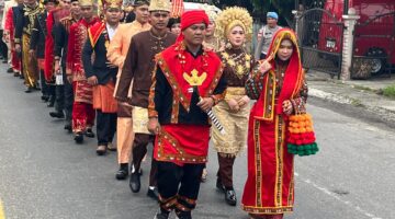 Kapolres Agara Lepas Karnaval Budaya, Warna-Warni Tradisi Semarakkan Hari Jadi Ke-52 Kabupaten Aceh Tenggara
