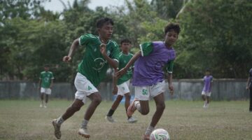 Medco E&P Malaka dan PSS Sleman Latih 37 Pesepak Bola Muda dan 19 Pelatih Aceh Timur
