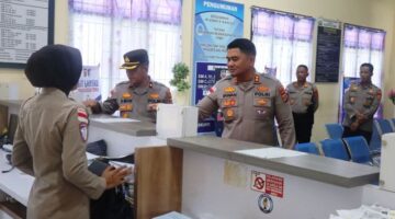 Kapolres Aceh Timur Cek Ruang Pelayanan Publik: Berikan Pelayanan Humanis dan Optimal ke Masyarakat