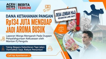 Lembah Haji Diguncang Dugaan Skandal Dana Ketahanan Pangan Rp134 Juta, APH Diminta Usut Seluruh Pihak yang Terlibat