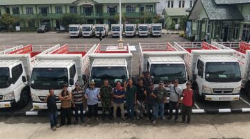 Kodim 0104/Aceh Timur Mulai Salurkan 68 Truk Mitsubishi untuk Dukung Operasional KDMP
