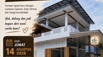 KIM KUPI Hadir Di Lhokseumawe, Spot Ngopi Baru Yang Siap Jadi Favorit Warga.
