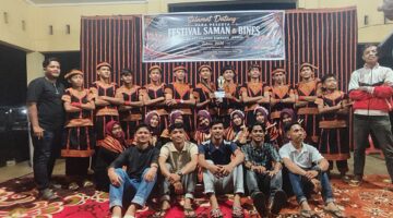 Group Saman HTI Ranto Naru Raih Juara 1, Di Festival Seni Budaya Gayo Antar Gampong Dalam Rangka Memeriahkan HUT RI ke 81