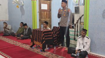 Kapolsek Simpang Jernih Hadir Di Tengah Masyarakat Dalam Momen Peringatan Maulid Nabi Besar Muhammad SAW Gampong Pante Kera