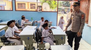 Kapolsek Idi Tunong Dorong Murid SDN 1 Buket Teukuh Tumbuh Disiplin dan Berkarakter