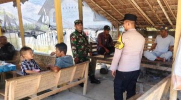 Patroli Gabungan Polsek Darul Aman dan Koramil 06 Perkuat Keamanan Wilayah