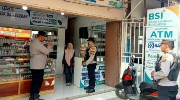Polsek Idi Rayeuk Perkuat Patroli Cegah Gangguan Kamtibmas dan Beri Kenyamanan Warga