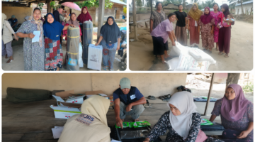 Di Tengah Keterpurukan Ekonomi Pasca Banjir, JRS Indonesia Hadir Dorong Warga Bangkit Lewat Pertanian