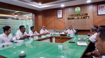 Plt. Sekda Aceh Terima Audiensi Forum Pimred Multimedia Indonesia-Aceh