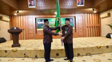 Plt. Sekda Lepas Kafilah Aceh Mengikuti MTQ Tingkat Nasional ke-31