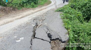 Muspika Simpang Jernih Usulkan Perbaikan Jalan Menuju Kecamatan