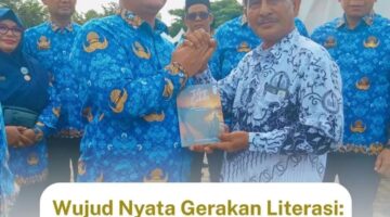 Dari Goresan Siswa Menjadi Penghargaan, Bupati Aceh Utara Terima Buku “Titian Endatu” Karya MIN 14 Aceh Utara