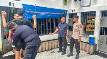 Persempit Ruang Barang Terlarang, Lapas Lhoksukon Libatkan TNI-Polri Dalam Razia Mendadak