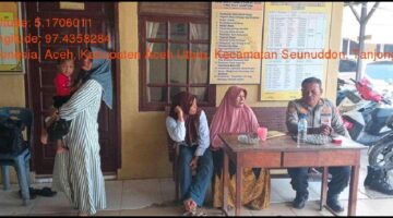 Kapolsek Seunuddon Dampingi Langsung Warga yang Mendaftar Perlinsos