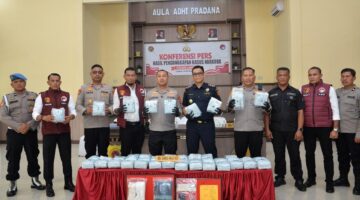46,6 Kilogram Sabu Jaringan Malaysia Digagalkan Di Aceh, Polres Langsa Ungkap Nilai Barang Bukti Rp13,2 Miliar