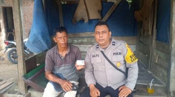 Kapolsek Langsa Timur Dorong Bhabinkamtibmas Hadir Dari Rumah ke Rumah, Perkuat Kepedulian Melalui Program Perlinsos