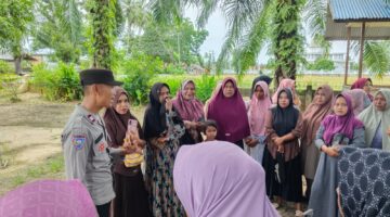Sentuh Hati Warga, Polsek Peureulak Timur Perkuat Pendampingan Perlinsos Dengan Pendekatan Humanis