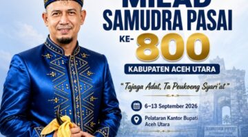 Pimred Tribunpasee.com Ucapkan Selamat Hari Jadi Milad Samudra Pasai ke-800