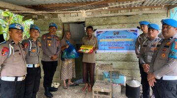 Jelang HUT ke-24 Propam Polri, Si Propam Polres Aceh Utara Hadirkan Kepedulian untuk Warga Kurang Mampu