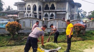 Aksi Nyata Polsek Idi Tunong Mewujudkan Program 100 Hari Kerja Kapolri Melalui Green Policing