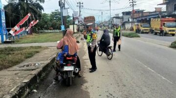 Hari Kedua Operasi Patuh Seulawah 2026, Satlantas Aceh Timur Tegur 28 Pengendara